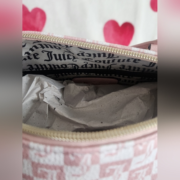 SOLD JUICY COUTURE J Geo Diamond Satchel & Card Case - Picture 7 of 12